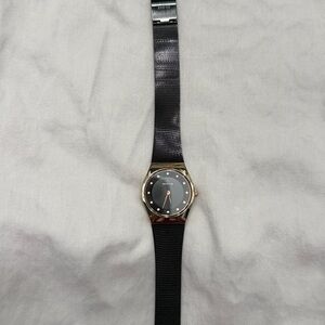 Bering watch   Black mesh strap